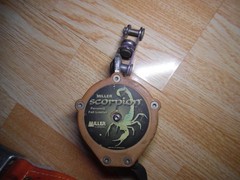Klein 5480 Adjustable Lineman Safety Belt Size M W/MILLER SCORPION FALL Limiter