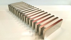 2 Large Neodymium N52 Block Magnet Super Strong Rare Earth3″x1-1/8×1/4″