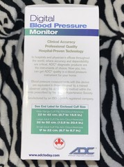 ADC Advantage 6021N Arm-Type Digital Blood Pressure Monitor, Wide Adult Cuff