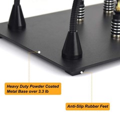 Magnetic Helping Hands Third Arm Soldering Work Station | Extra Large & Heavy Du