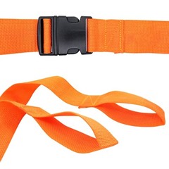 LINE2design Spine Board Straps – Disposable Backboard Straps Pack of 3 – Orange