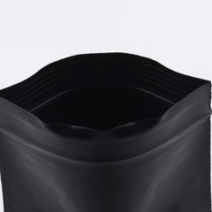 New Flat Black Plastic QuickQlick™ Bags Pouches Variety Quantities Sizes