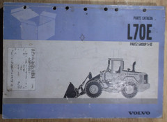VOLVO L70E WHEEL LOADER PARTS MANUAL BOOK CATALOG 2 VOLUME SET
