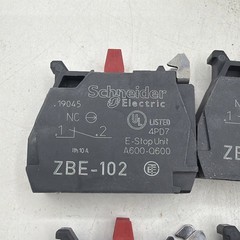 Lot of 6 NEW Contact Block Schneider Electric ZBE-102 ZBE102 US Inventory