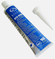 Silicone RTV 4500 Food Contact Safe High Strength Silicone Sealant Clear (2.8 F