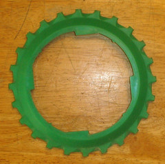 Lot of 2 John Deere Lustran B8*24 Plastic Seed Corn Planter Plates (Used)