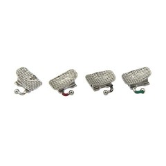 Dental Orthodontic Buccal Tubes 1st 2nd Molar tube Roth MBT 022 Bondable Mesh