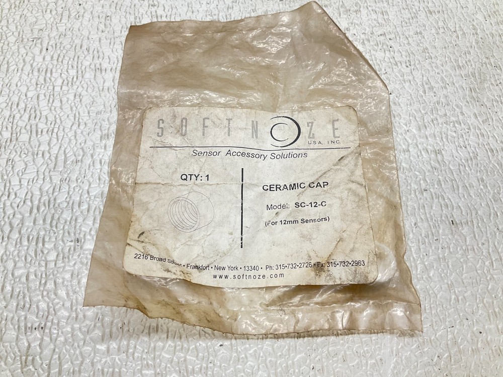 SoftNoze SC-12-C Ceramic Cap SC12C New (TSC)