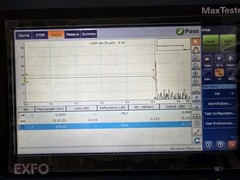 EXFO MAX-715B-M1-EA-RF SM 1310 1550 OTDR iOLM iAVD with PM VFL WiFi BT MaxTester