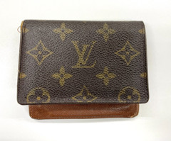 LOUIS VUITTON Monogram Japon Sangapur Business Card Case ID Holder M60530 Brown