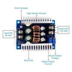 4X 300W 20A Synchronous Buck Module DC Step Down Voltage CC Power 5V 12V 24V 36V