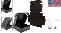 Brand New Small Black Shipping Boxes 25-pack