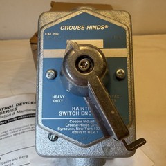CROUSE-HINDS MC21272 Watertight Selector Switch 2POS2CIR3/4H Explosion Proof