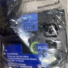 6PK Black-on-Color Compatible Label Tape for Brother TZe-B31-731 12mm 0.47 Inch