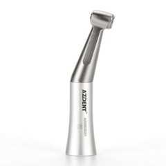 AZDENT Dental Slow Low Speed Handpiece Push Button Contra Angle fit FG 1.6mm Bur