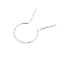 EZ Twist 1 5/8″ OD x 9 Gauge Preformed Galvanized Steel Fence Ties – 100 Pack