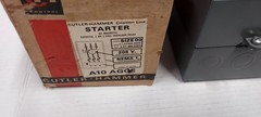Vintage Cutler Hammer A10 AG0E Starter NOS, size 00 , 208v , NEMA 1