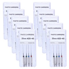 Dental Endodontic Rotary Paste Carriers Stainless Engine Rotary 25mm #25-#40