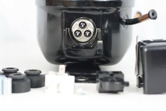 SIKELAN ADW57T6 REFRIGERATION COMPRESSOR 1/4 HP 546BTU 110-120V R134A 50-60HZ
