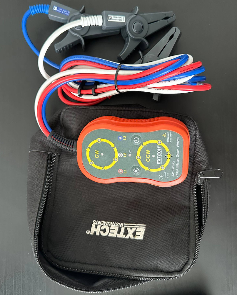 Extech PHASE ROTATION TESTER PRT200, NEW OPENBOX, US STOCK