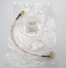 Amphenol RF Cable Assembly SMA BLKHD JK/SMA R/A PLG CBL 0.25MET 135111-03-M0.25