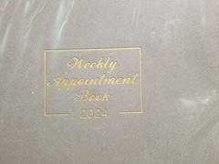 2024 Appointment Book/Planner – Weekly Appointment Planner Jan 2024 – Dec 2024