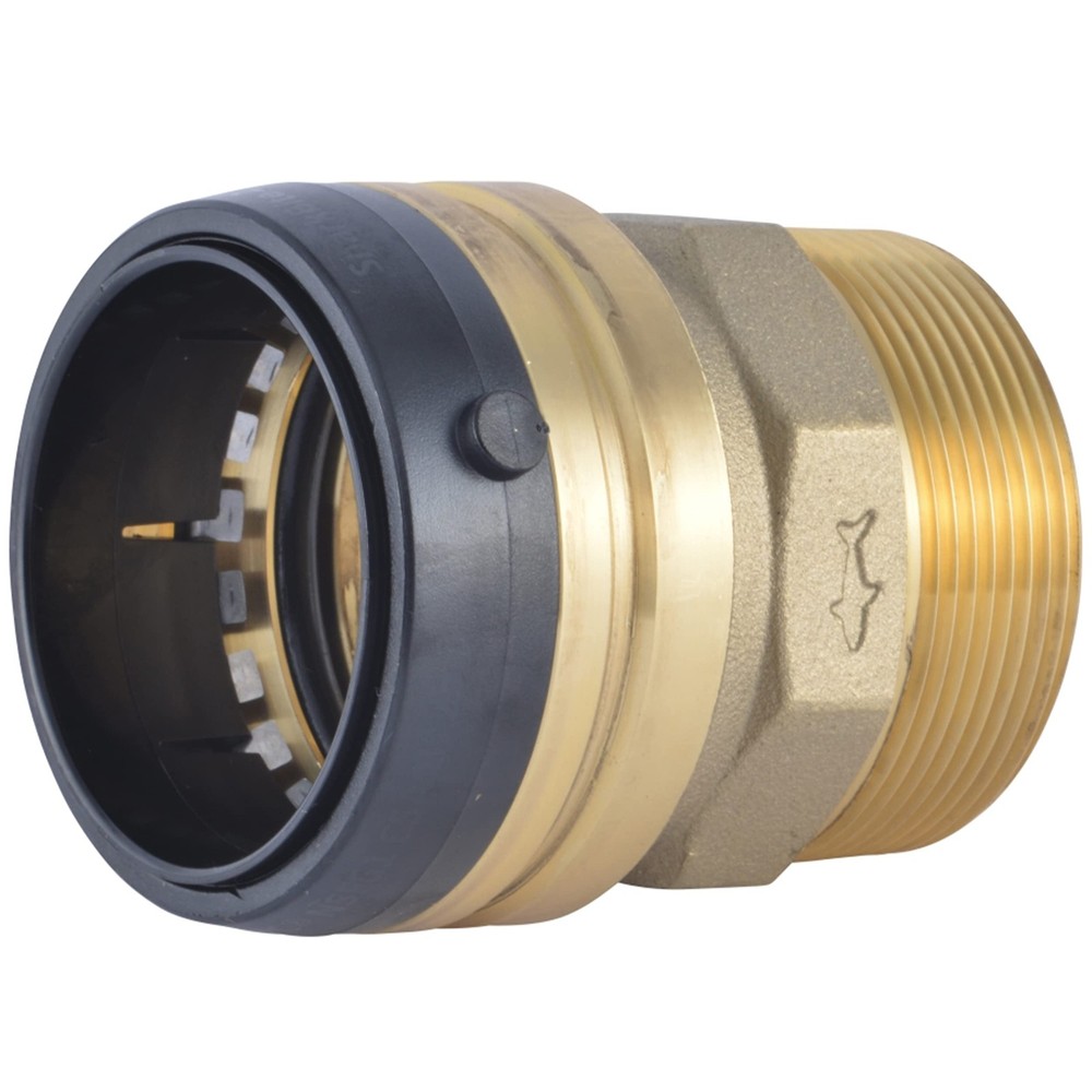 Brass Male Hose Pipe Fitting 114 Inch Push To Connect Durable Easy Install