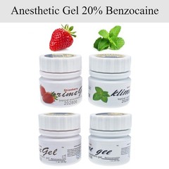 Dental Topical Anesthetic Gel 20% Benzocaine 1oz Jar Strawberry/Mint Exp 06/2029