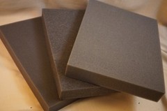 Lot 3 – Recycled Foam Gray Packing shipping Protection Medium Density Block 3x