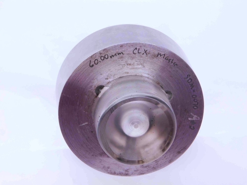 60.000 CL X METRIC PIN PLUG GAGE ONSIZE 60 mm 2.3622 60.00 MASTER SETTING DISC