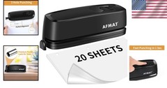 Precision Electric 3 Hole Punch – Lightweight & Efficient Paper Management Tool