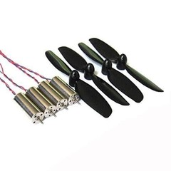 High-Speed Coreless Motor Set 8.5x20mm 31K RPM for Mini Drones Propellers