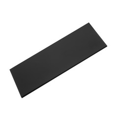 UHMW Ultra High Molecular Weight Polyethylene Sheet, 1/4″ Thick 12″ x 6″ Black