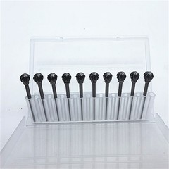 10Pcs Dental Lab Polishing Bur Drills Tungsten Steel Carbide Burs Burrs 2.35MM D