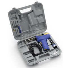 HAKKO FR301-82 Portable Desoldering Tool AC 100V with Case 2-Pole Grounded NEW