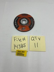 (QTY 11) Orientcraft Cut-Off Flat Wheel EN12413 115x6x22mm 13300RPM 80M/S