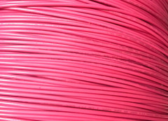 18 GAUGE PRIMARY WIRE PINK 25 FT COIL AWG STRANDED COPPER POWER GROUND MTW