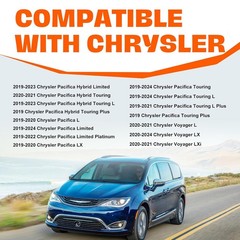 Front Active Grille Shutter Motor Compatible 2019-2024 Chrysler Pacifica