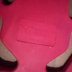 Morrison Medical Select Spine Board Stretcher Immobilization Board 76-5902RED