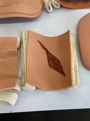 Traumatic Wound Simulation Lot Of 27 For Education Medical Plastics Laboratory