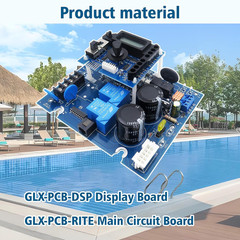 GLX-PCB-RITE Main Circuit Board &GLX-PCB-DSP Display Board Compatible with Haywa