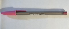 Lot of 10 LIGHT PINK Bic Cristal Ballpoint Pens 1.6mm, Xtra-Bold, DISCONTINUED