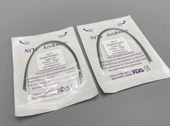 Dental Ortho Teeth Braces Bracket Archwires Super Elastic Ni-Ti Arch Wires Ovoid