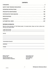 2016 Bobcat T590 Skid Steer Loader Operating Manual Guide