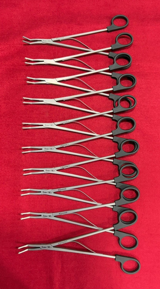 10pc-Open Surgery ML-Size Hem-O-Lok Applier Best Quality Reusable Instruments