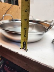 Lot 2 Stainless Steel Shabu Shabu Hot Pot W/Divider Dual Sided Hot cooking Pot