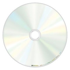 Barbatim Write-Once DVD-R CPRM 120 minutes 50 discs Silver Printable VHR12JSP50V