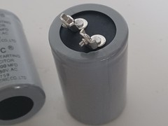 2Pk- 200MFD 200UF 42*70mm ABC CD60 Motor Start Capacitor 125VAC HVAC 125V