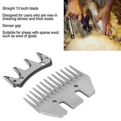 Sheep Shears Blade Straight 13 Tooth Electric Wool Cutter Goat Scissor Replace