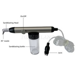 Dental Aluminum Oxide Micro blaster Air Abrasion Microetcher Sandblaster 4 Holes